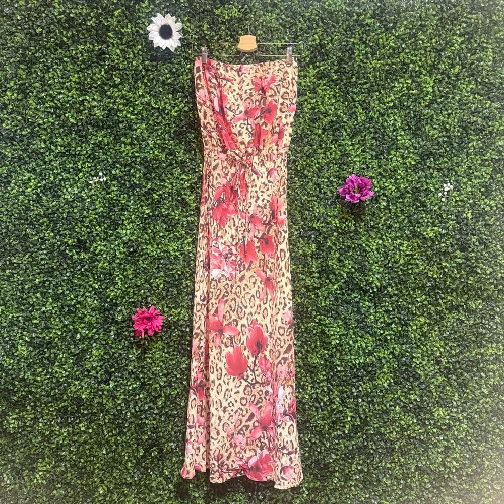 I’m a Superstar Maxi Dress In Magnolia Flower Print